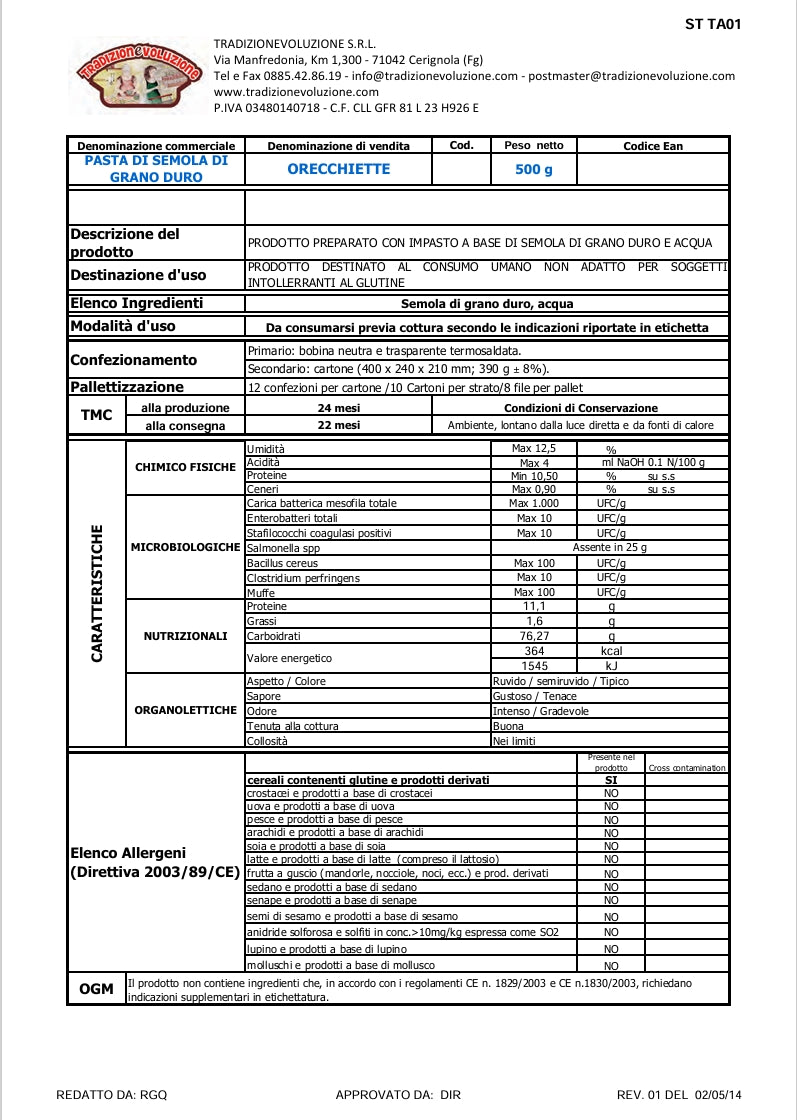 Prodotti alimentari tipici della cucina italiana in Svizzera - Lifeitaly.ch
