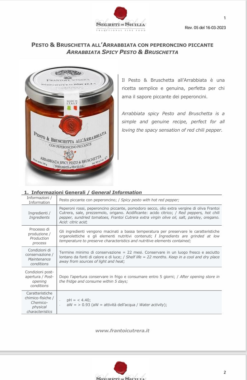 Prodotti alimentari tipici della cucina italiana in Svizzera - Lifeitaly.ch