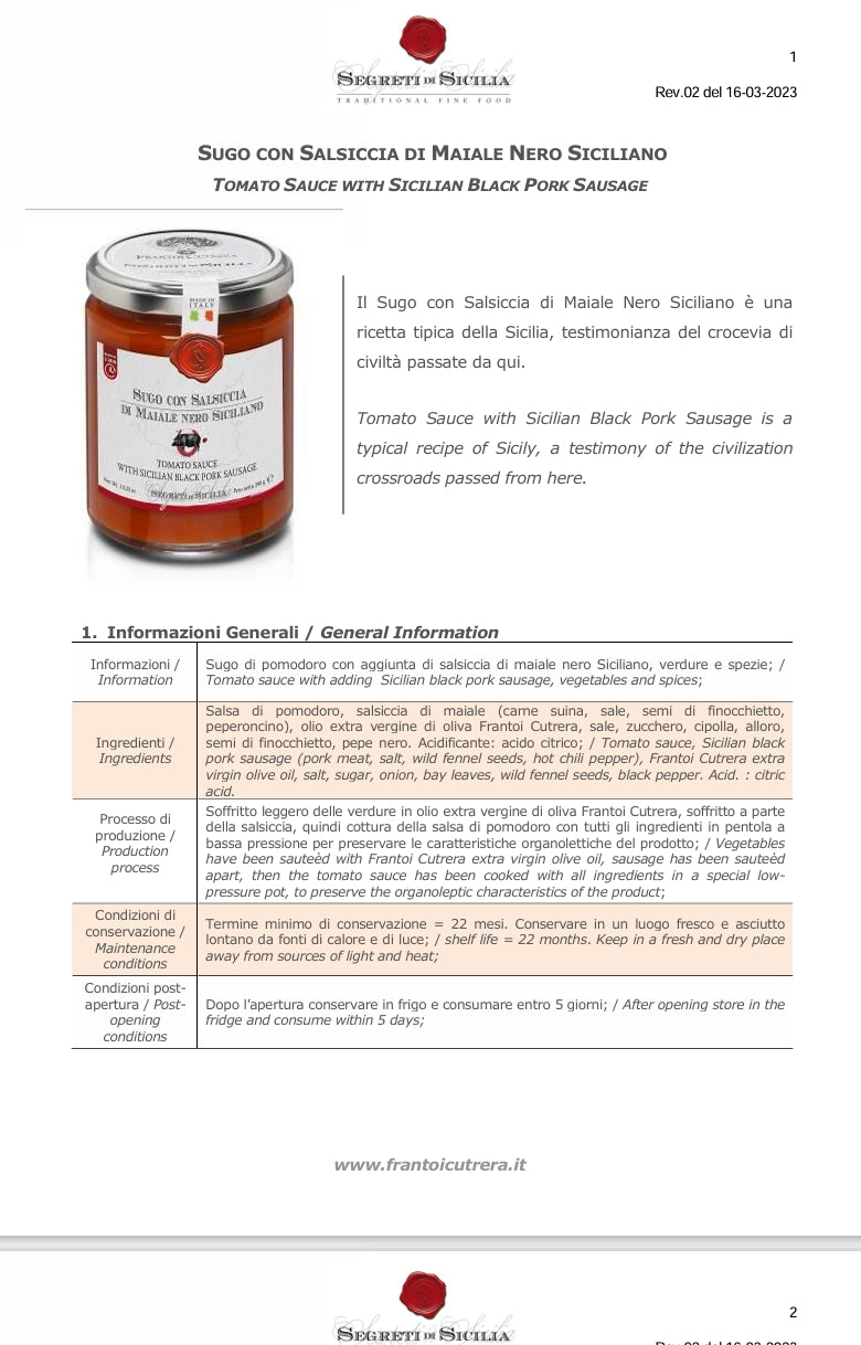 Prodotti alimentari tipici della cucina italiana in Svizzera - Lifeitaly.ch