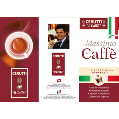 Caffè espresso decaffeinato in capsule