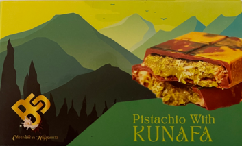 Cioccolato Pistacchio con Kunafa