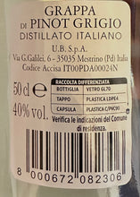 Upload the image to the Gallery Viewer, Grappa di Pinot Grigio
