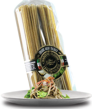 Linguine aglio e basilico