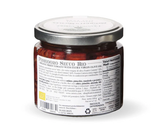 Tomate cerise séchée bio à l'huile d'olive extra vierge - 190 gr.