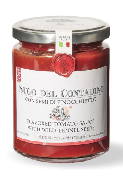 Sugo del contadino con semi di finocchietto selvatico