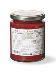 Sicilian version of Arrabbiata sauce - 290 gr.