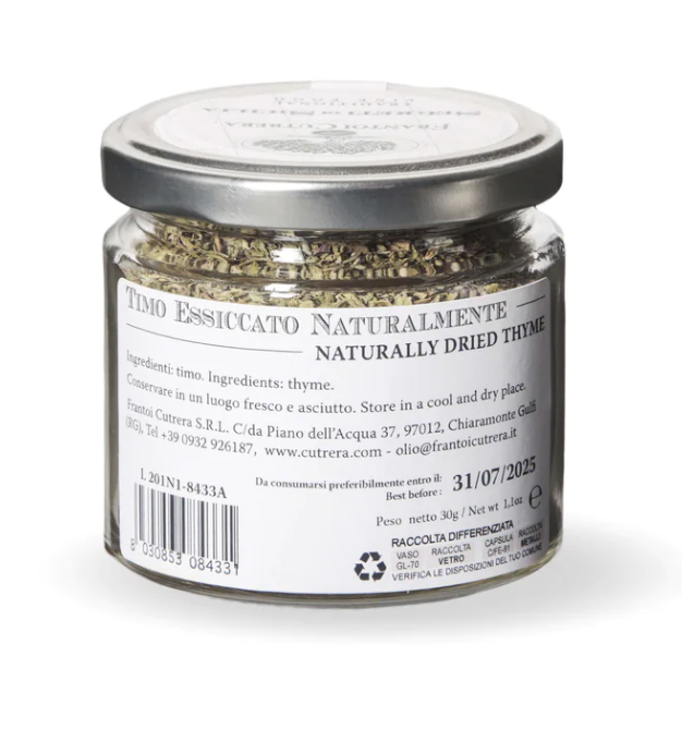 Naturally dried thyme