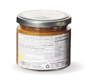 Marmelade d'orange sicilienne bio - 225 gr