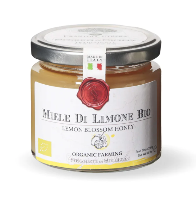 Organic lemon honey - 250 gr