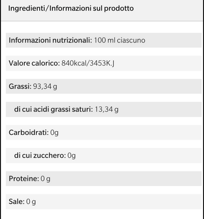 Olio di oliva Extra Vergine "Riserva Cutrera" Biologico