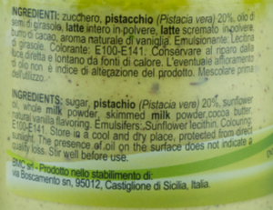 Sweet pistachio cream - 200 gr