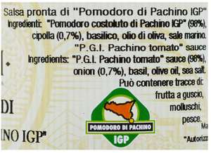 Sauce tomate cerise prête à l'emploi de Pachino IGP - 330 gr
