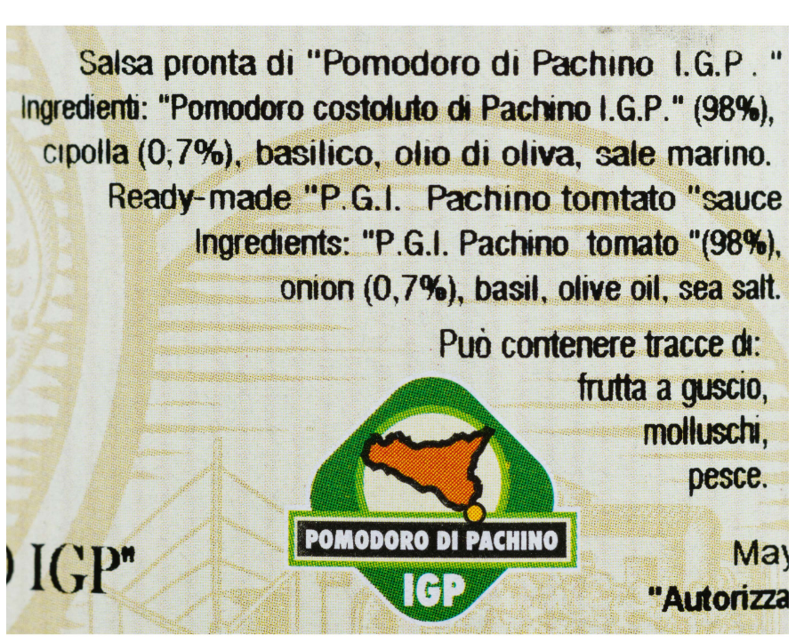 Ready-made Pachino IGP cherry tomato sauce