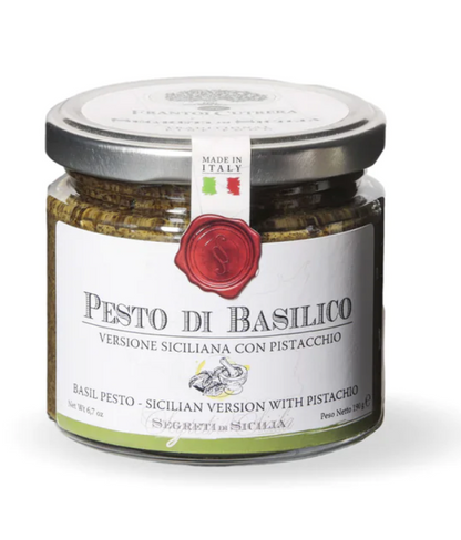 Basil Pesto Sicilian Version