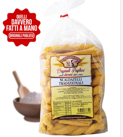 Taralli "Scaldatelli" tradizionali fatti a mano