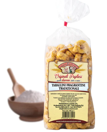 Traditional handmade "Fragrantini" Tarallini