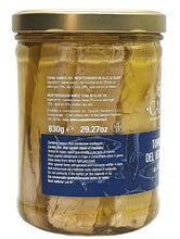 Laden Sie das Bild in den Galerie-Viewer hoch, (Kopie) Mediterraner weißer Thunfisch in Olivenöl – 830 gr
