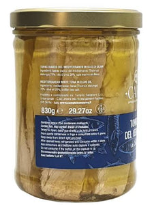 (Kopie) Mediterraner weißer Thunfisch in Olivenöl – 830 gr