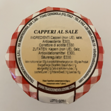 Capperi al sale