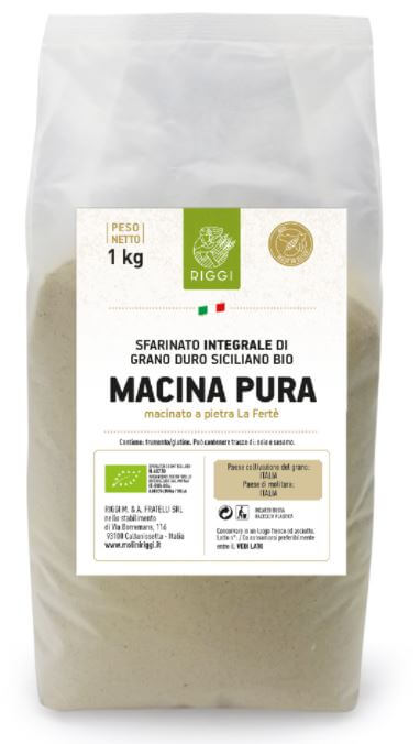 Farina integrale "Macina pura" Bio