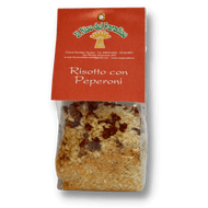 Risotto prepared with peppers - 300 gr