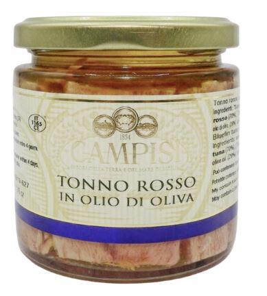 Tonno rosso in olio di oliva