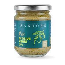 Green olive paté