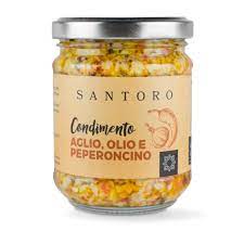 Condimento di aglio, olio e peperoncino - 180 gr