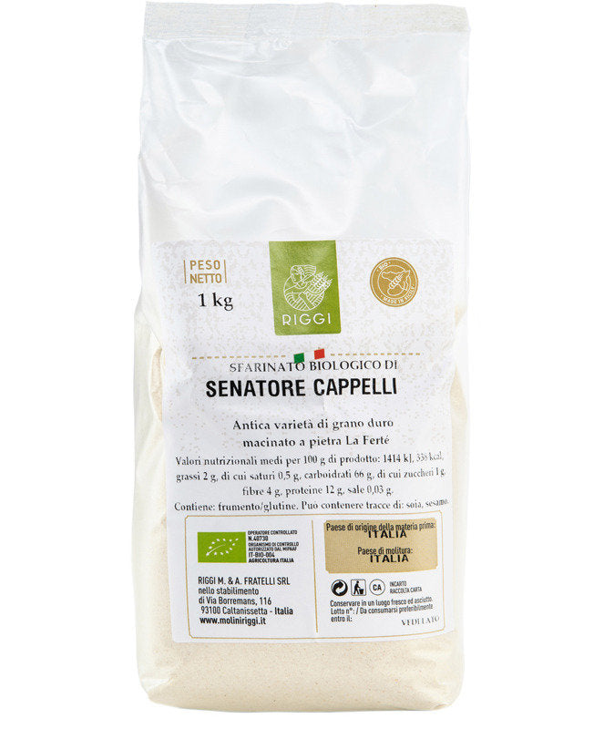 Senatore Cappelli organic flour in special offer - 1 Kg