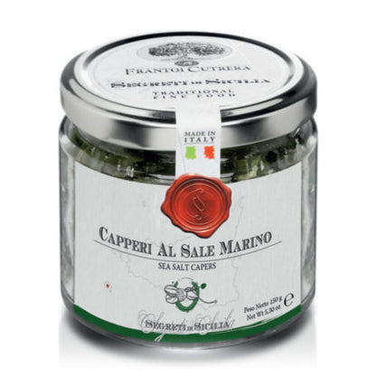 Capers in sea salt 