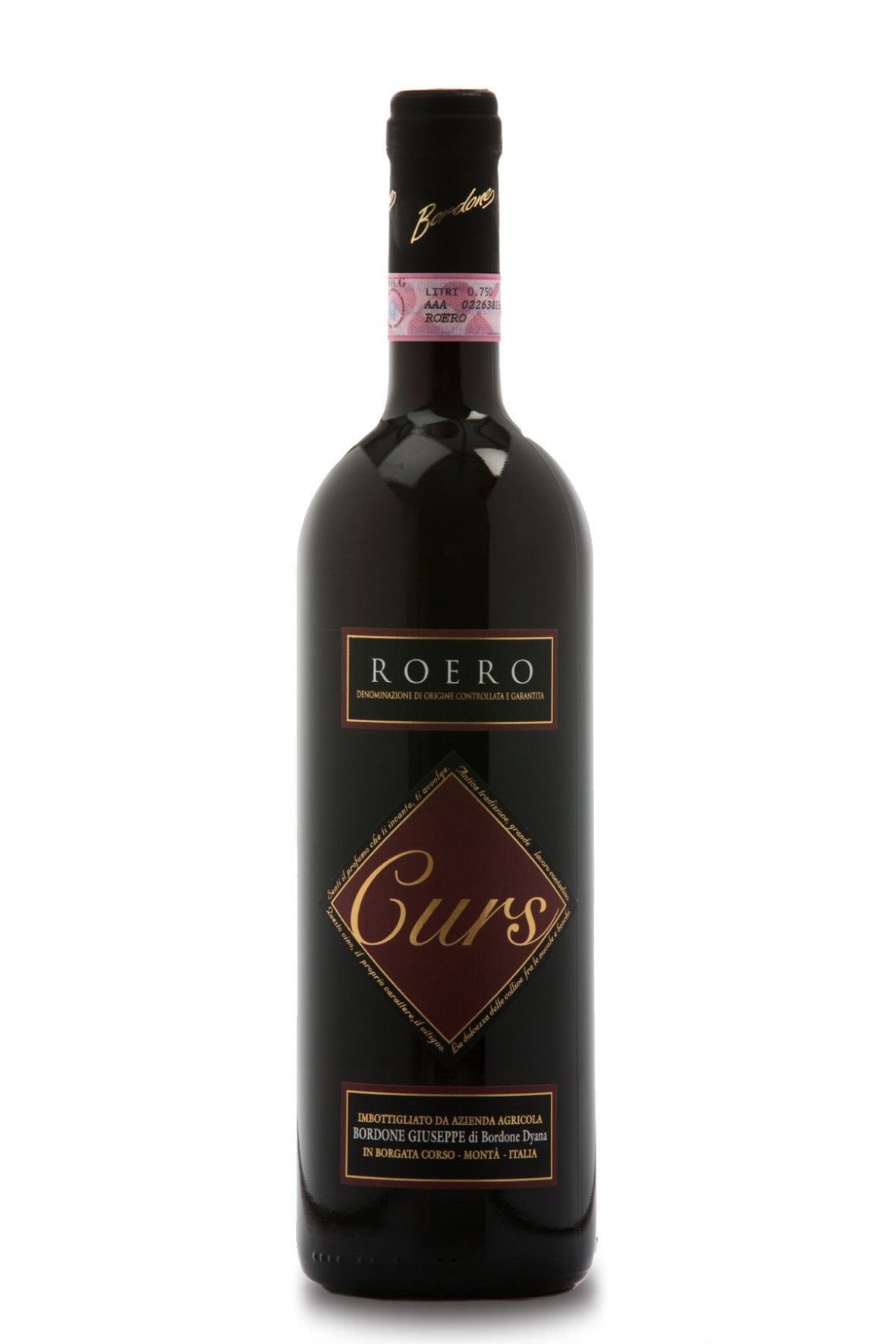 Roero DOCG. "Curs"