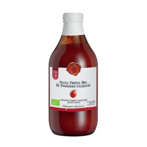 Ready-to-use organic cherry tomato sauce - 330 gr